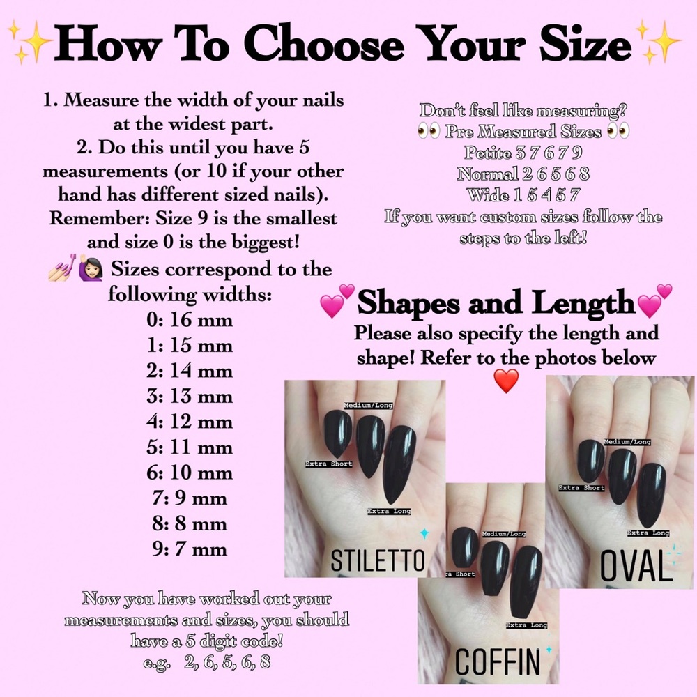 Handmade VSCO Hot Pink Cow Print Press On Nails - Picture 5 of 5